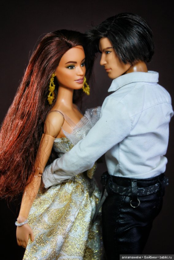 Дариан и Виталина на новогоднем балу