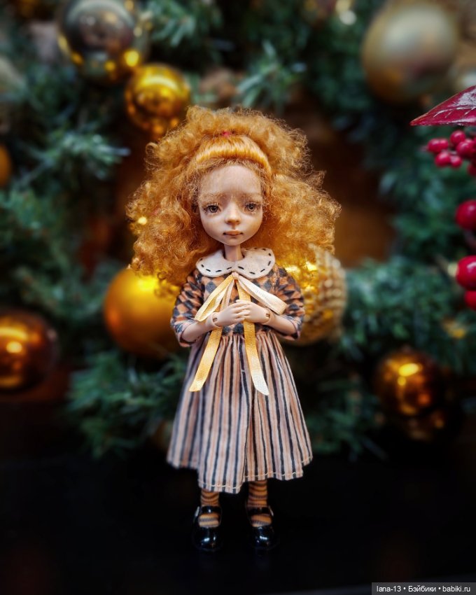 С Новым годом!🍾🎄🎁❄️☃️🔔🍭 — Одежда и обувь для кукол своими руками: фото