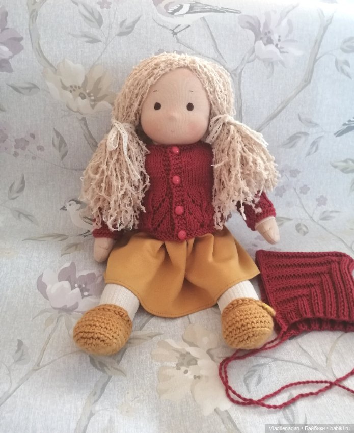 Новая куколка — Авторские текстильные куклы: Вальдорфские (фото 3)