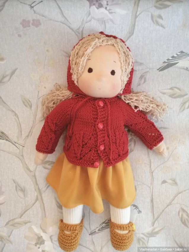 Новая куколка — Авторские текстильные куклы: Вальдорфские (фото 6)