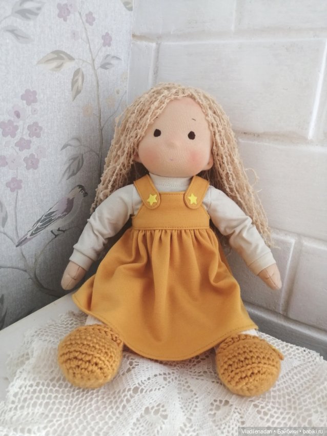 Новая куколка — Авторские текстильные куклы: Вальдорфские (фото 8)
