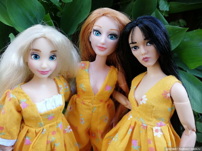 Кусочек лета зимним днем — Аналоги Барби и куклы 1/6: клоны 90 (фото 5)