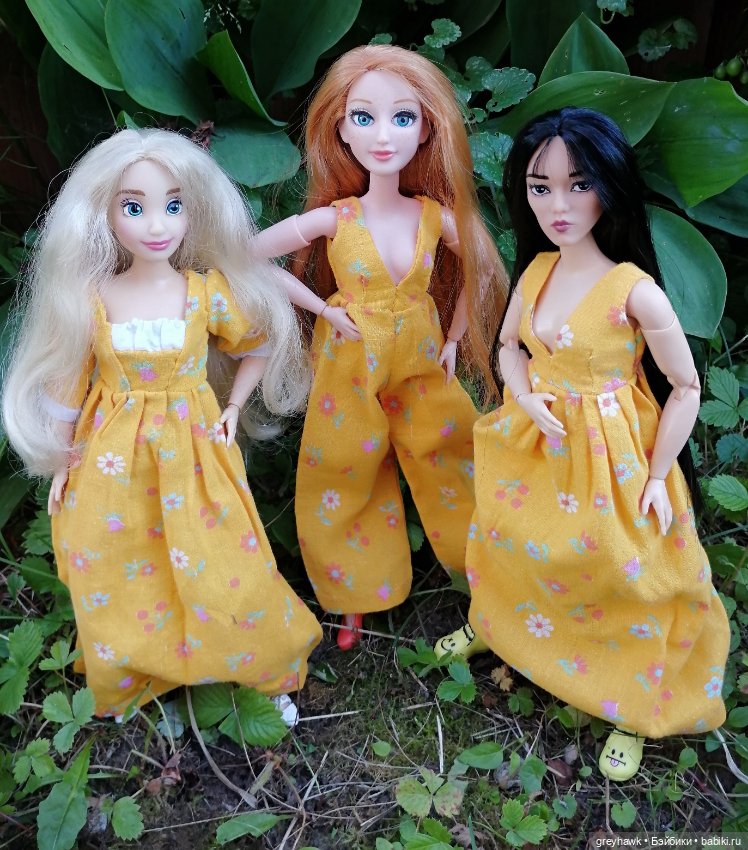 Кусочек лета зимним днем — Аналоги Барби и куклы 1/6: клоны 90