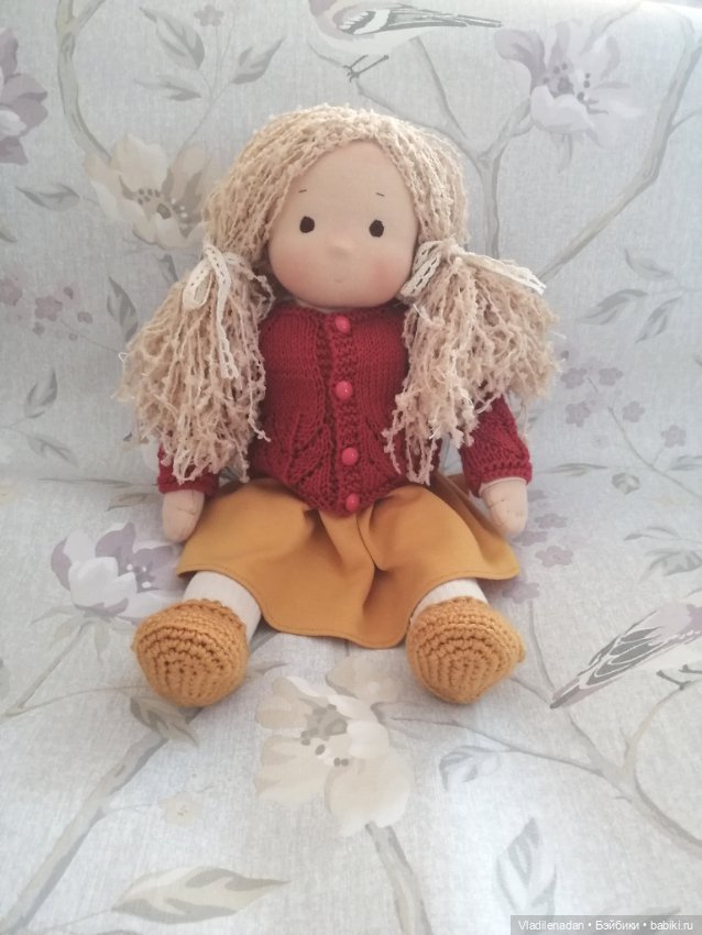 Новая куколка — Авторские текстильные куклы: Вальдорфские