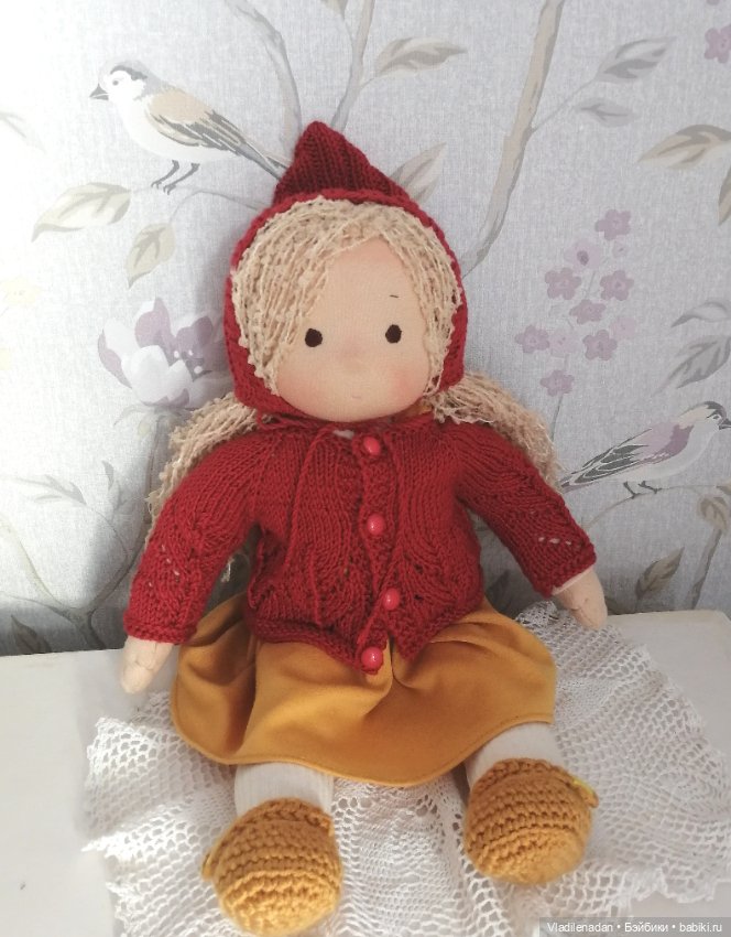 Новая куколка — Авторские текстильные куклы: Вальдорфские (фото 7)