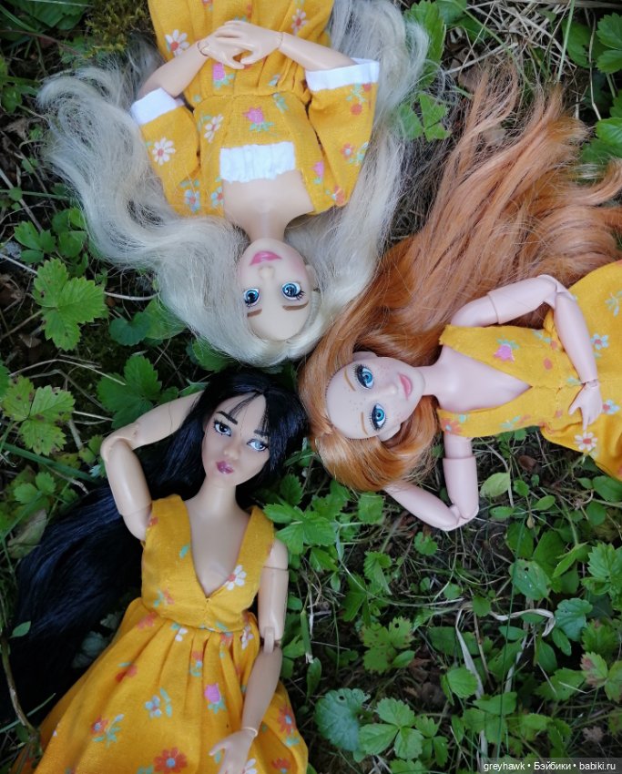 Кусочек лета зимним днем — Аналоги Барби и куклы 1/6: клоны 90