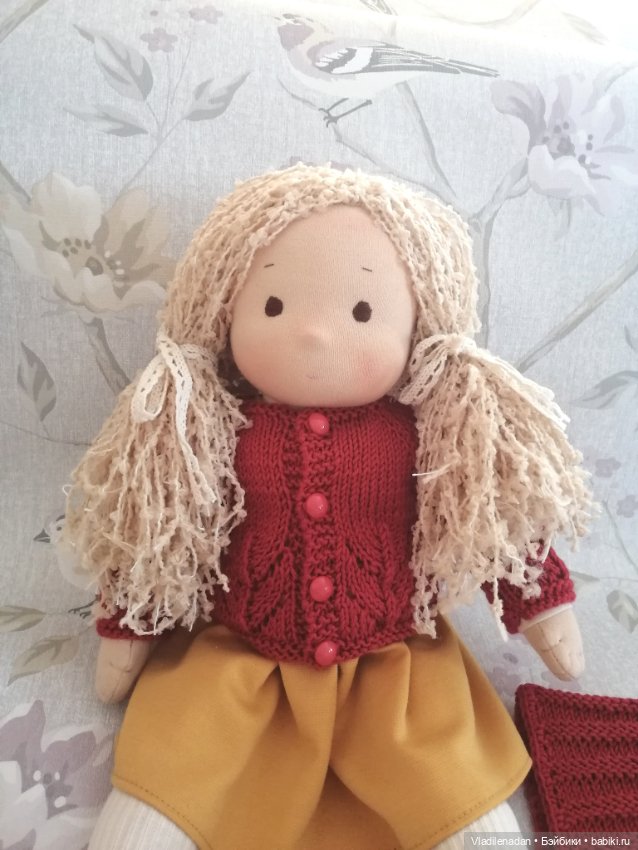Новая куколка — Авторские текстильные куклы: Вальдорфские (фото 4)