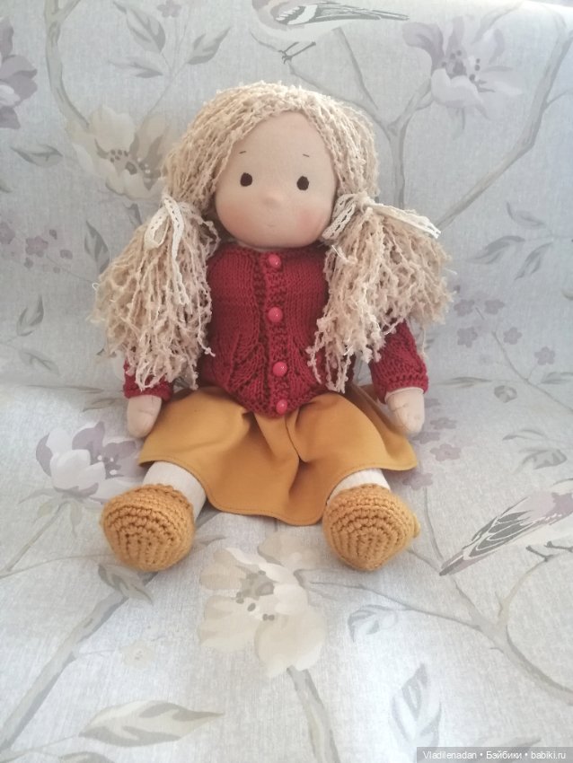 Новая куколка — Авторские текстильные куклы: Вальдорфские (фото 2)