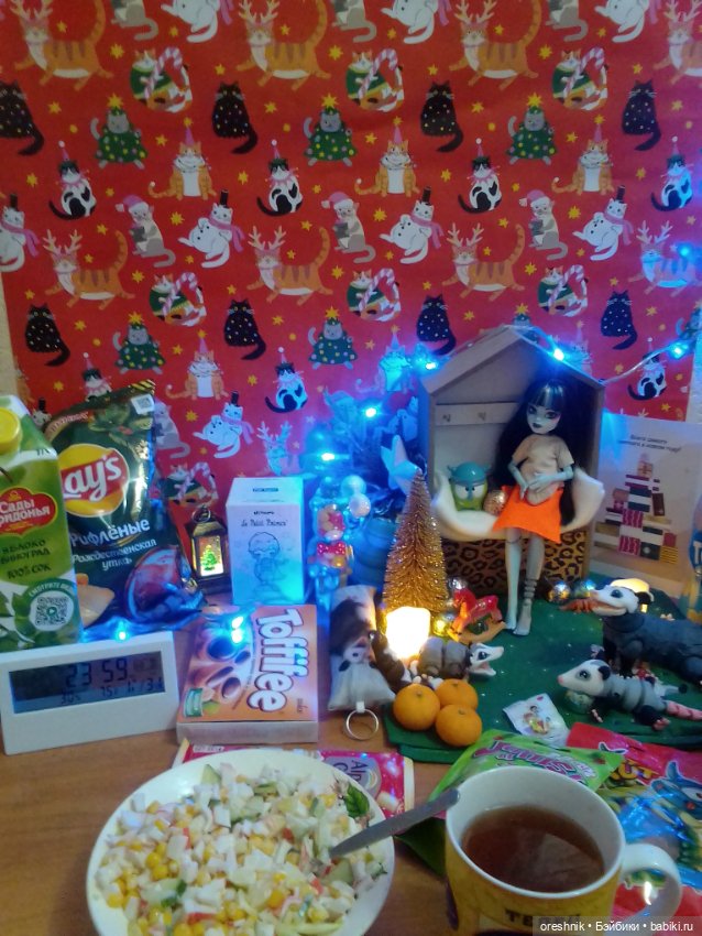 Новый Год 🥂❤️🌟 — Новый год и Рождество: праздничные фото кукол (фото 9)
