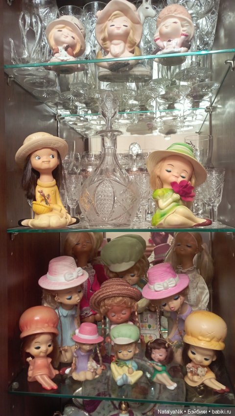Винтажные японские куколки или пополнение коллекции за прошедший год