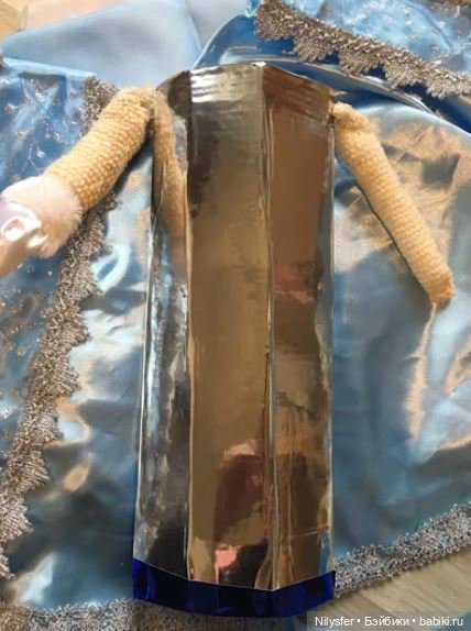 Создание Снегурочки — Реставрация и преображение кукол: ремонт (фото 3)