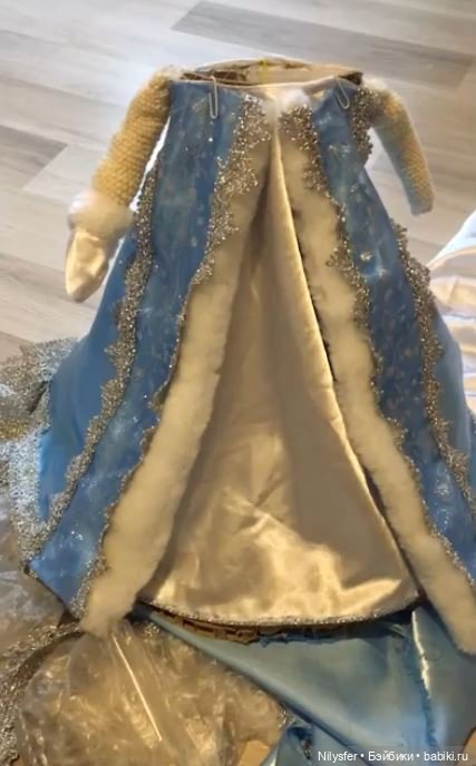Создание Снегурочки — Реставрация и преображение кукол: ремонт (фото 4)
