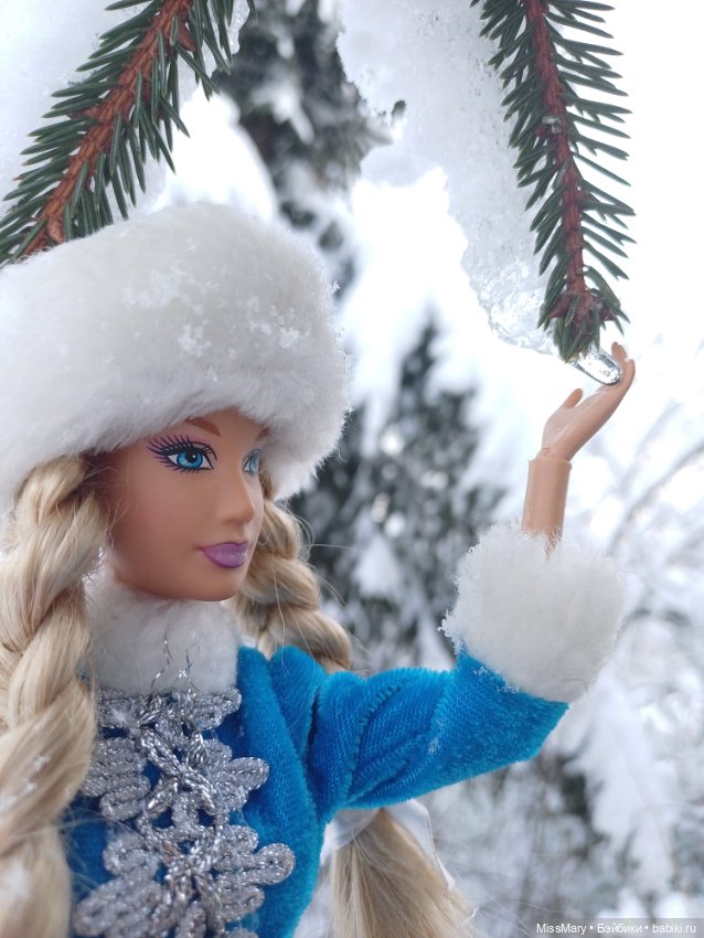 Снегурочка ❄️ — Куклы Barbie (Барби): Looks (фото 4)