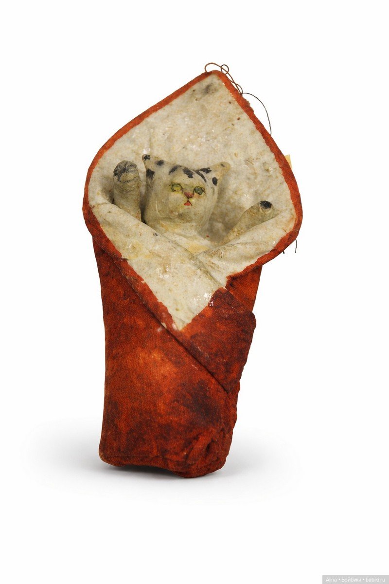 Ватные ёлочные игрушки-пеленашки (фото 5)