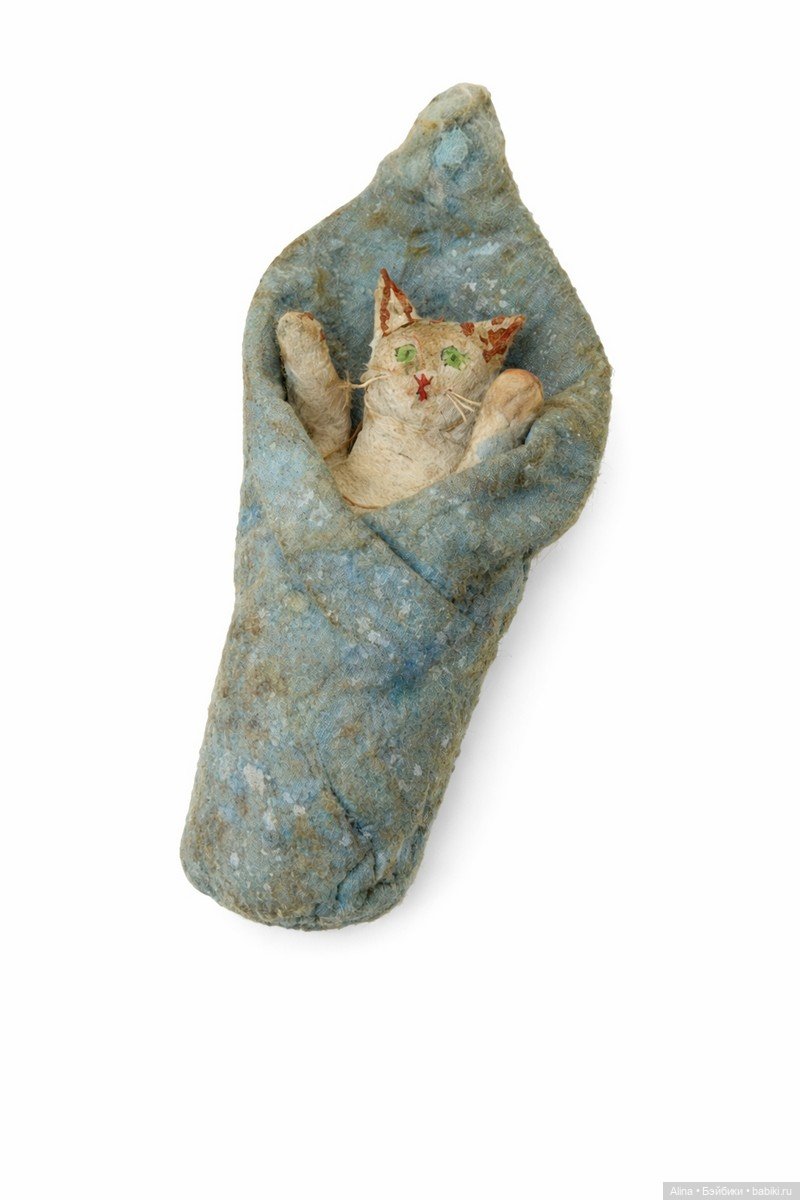 Ватные ёлочные игрушки-пеленашки (фото 8)