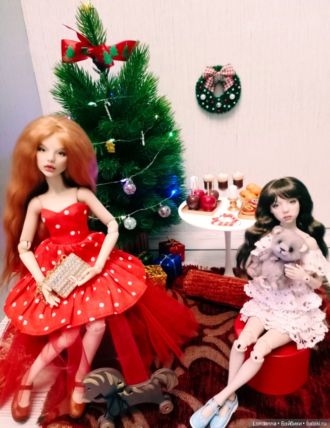 С Новым годом — Авторские куклы BJD (БЖД) у нас дома: фото (фото 4)