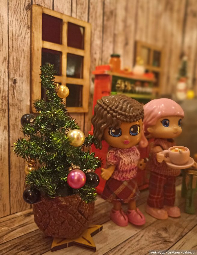 У маленьких куколок тоже праздник! 🎄