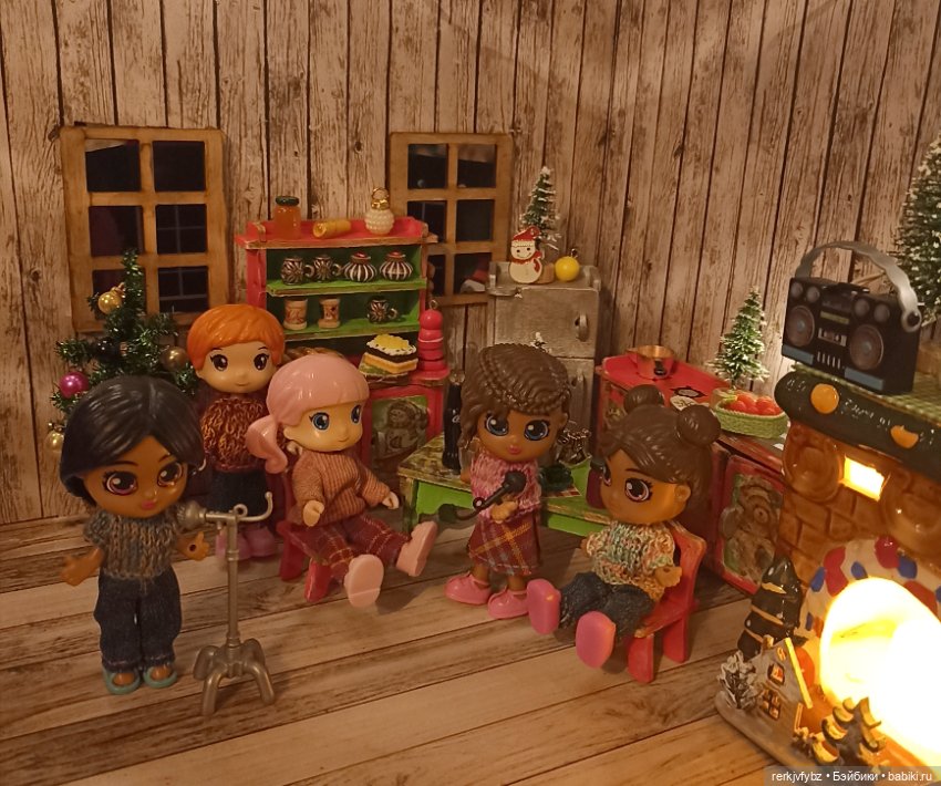У маленьких куколок тоже праздник! 🎄