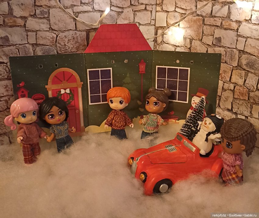 У маленьких куколок тоже праздник! 🎄