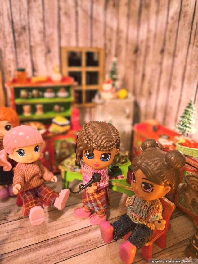 У маленьких куколок тоже праздник! 🎄