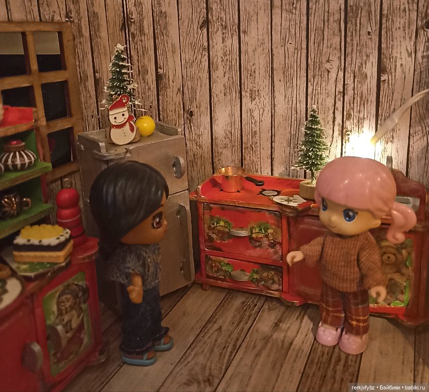 У маленьких куколок тоже праздник! 🎄