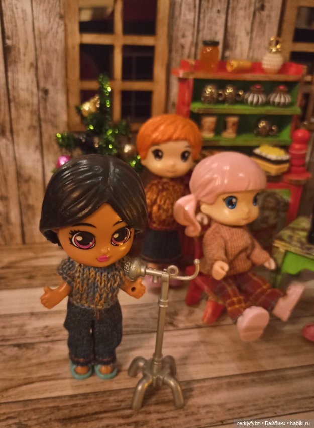 У маленьких куколок тоже праздник! 🎄