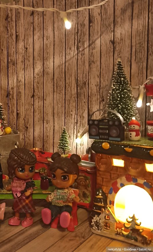 У маленьких куколок тоже праздник! 🎄