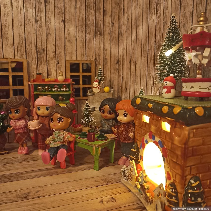 У маленьких куколок тоже праздник! 🎄