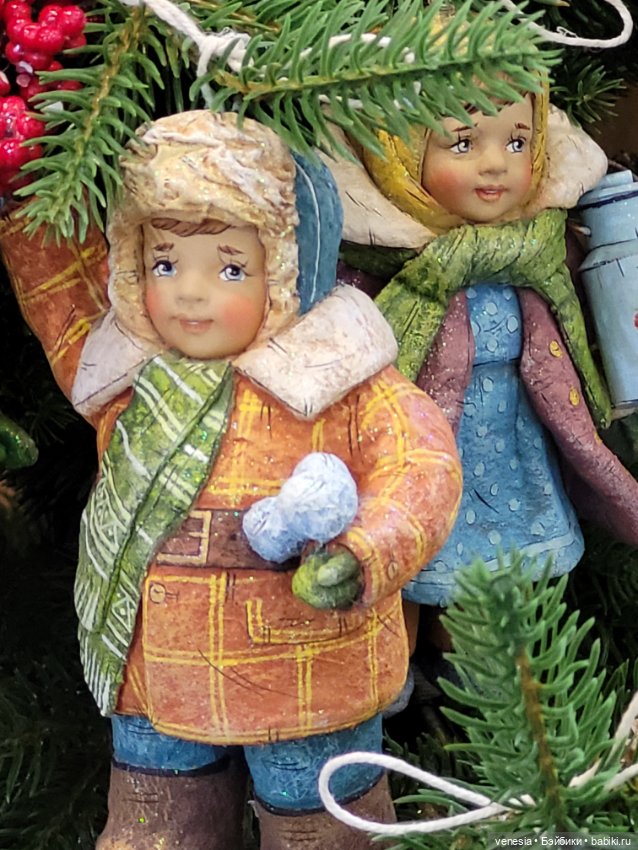 КУКЛЫ - крупный план с выставки "Ладья"
