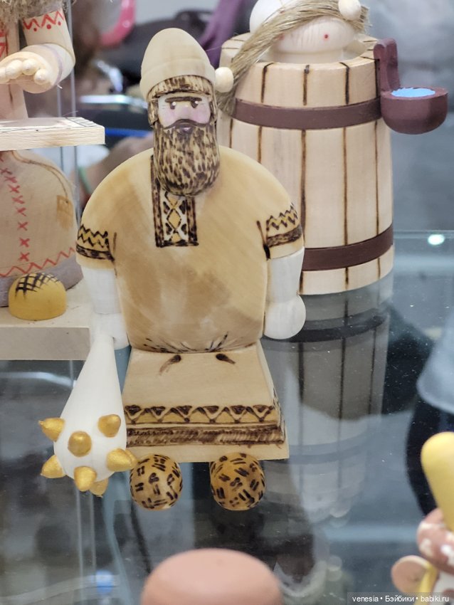 КУКЛЫ - крупный план с выставки "Ладья" (фото 3)