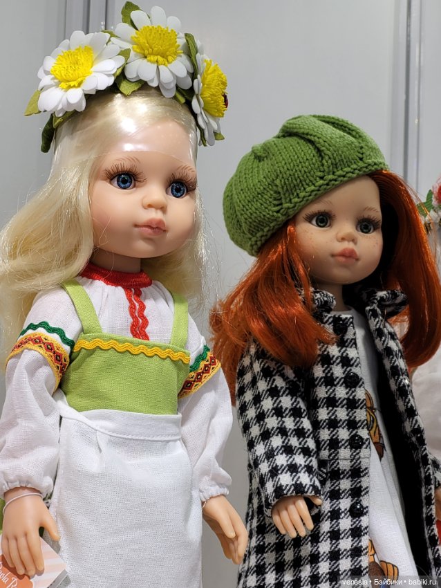 КУКЛЫ - крупный план с выставки "Ладья"