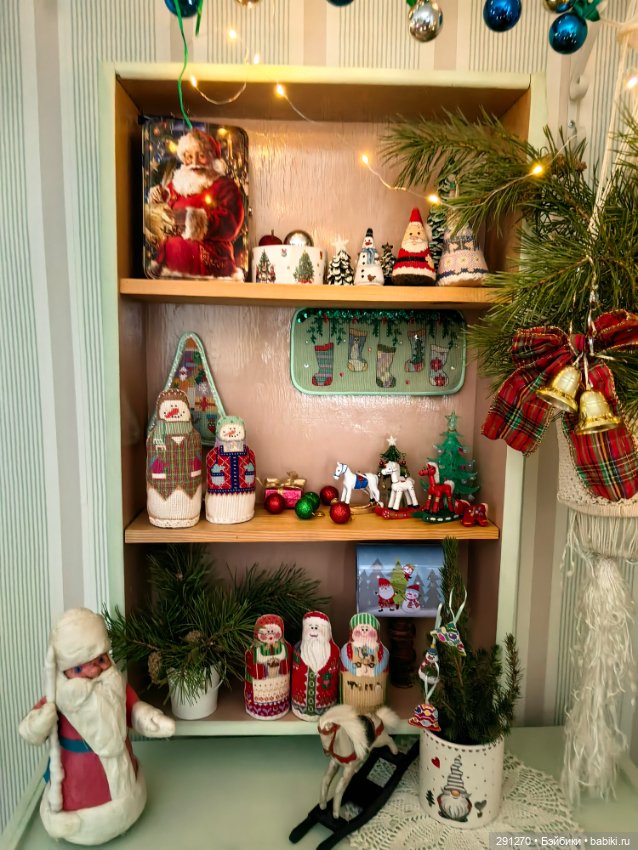 Новогодняя витрина 2026 — Вышивка крестиком (фото 4)