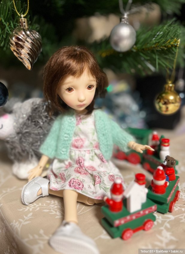 Новый год для Марьяшки ✨ — Домашние фото авторских кукол: личные коллекции (фото 3)
