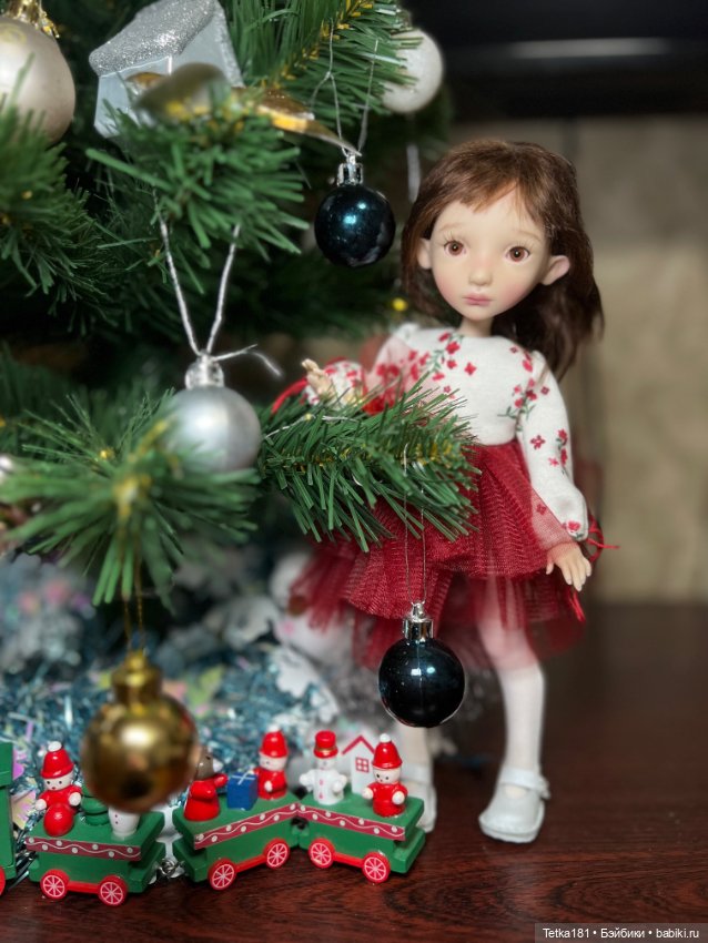 Новый год для Марьяшки ✨ — Домашние фото авторских кукол: личные коллекции (фото 2)