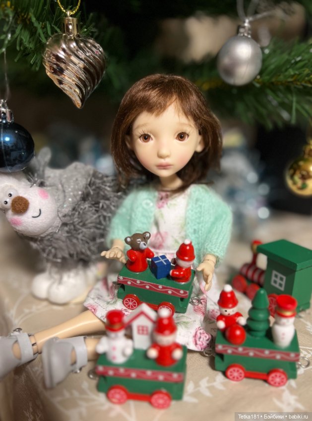 Новый год для Марьяшки ✨ — Домашние фото авторских кукол: личные коллекции (фото 5)