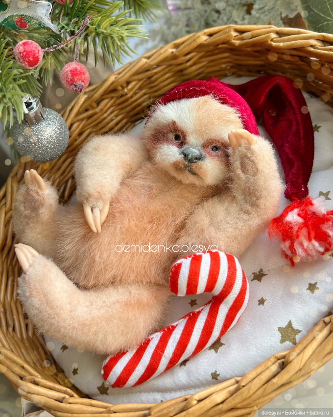 Ленивец Йося 🦥 — Авторские мишки Тедди и друзья: фото (фото 4)