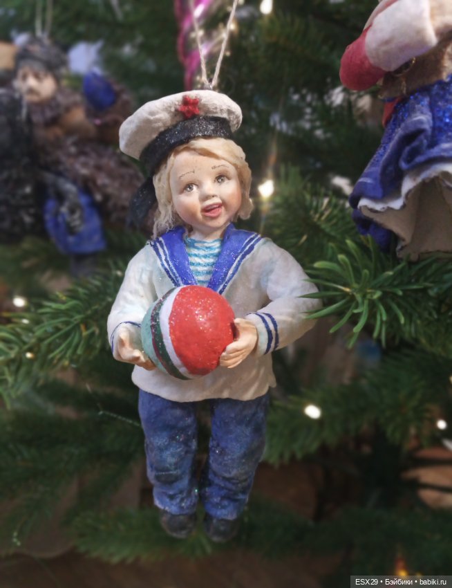 30 декабря - День ёлочных игрушек. Моя ватная коллекция