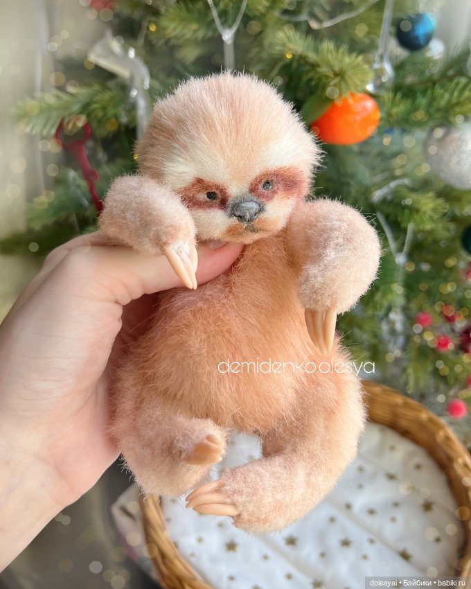 Ленивец Йося 🦥 — Авторские мишки Тедди и друзья: фото