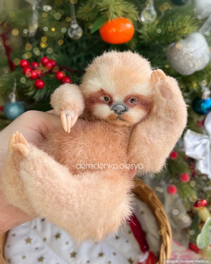 Ленивец Йося 🦥 — Авторские мишки Тедди и друзья: фото (фото 3)