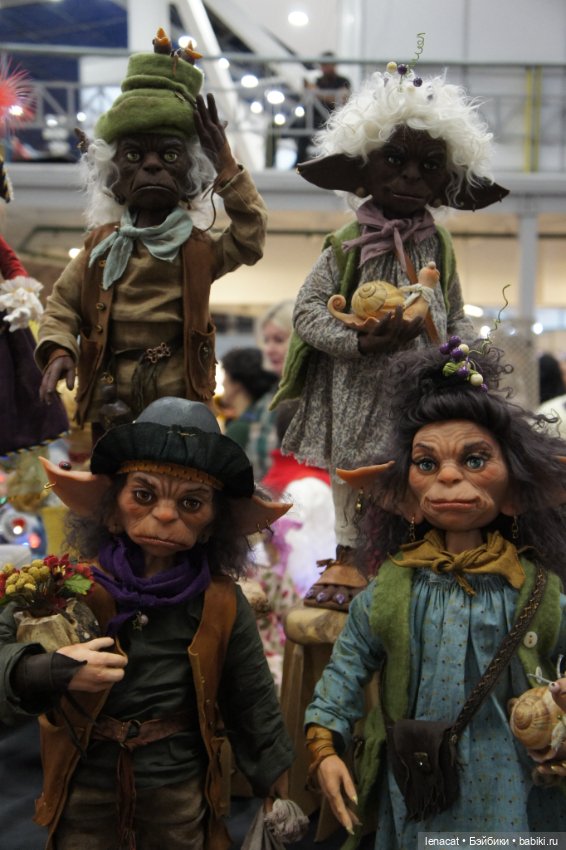 Новогодний бал кукол на Тишинке. Часть 3