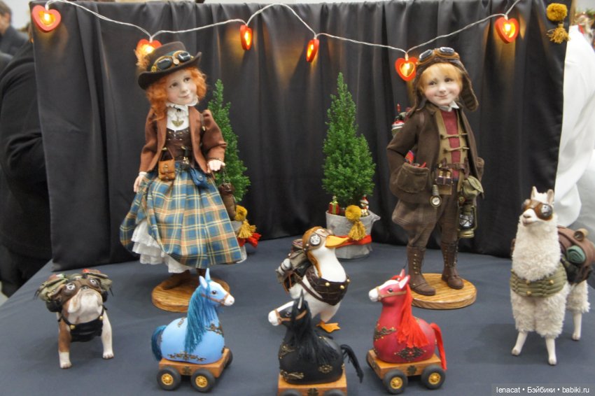 Новогодний бал кукол на Тишинке. Часть 3