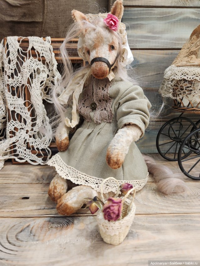 Rose лошадка-тедди — Авторские мишки Тедди и друзья: фото