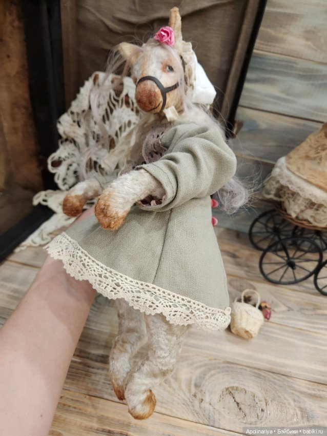 Rose лошадка-тедди — Авторские мишки Тедди и друзья: фото