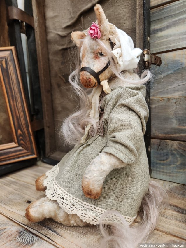 Rose лошадка-тедди — Авторские мишки Тедди и друзья: фото