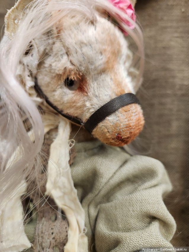 Rose лошадка-тедди — Авторские мишки Тедди и друзья: фото (фото 7)