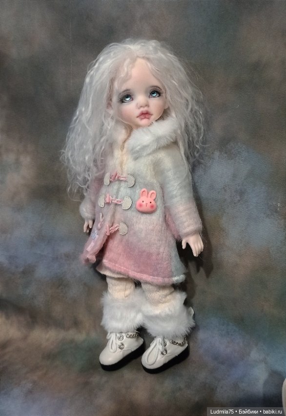 Дочь холодных ветров — Лепка авторских кукол: полимерная глина (фото 8)