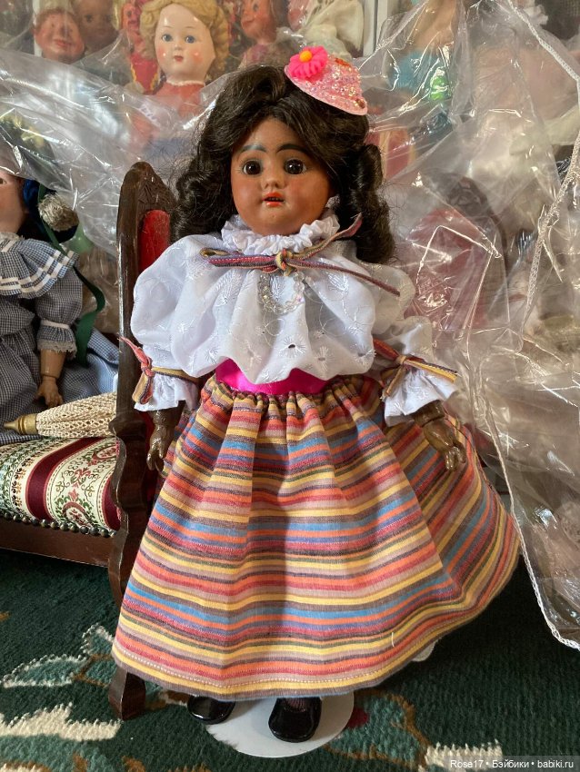 Еще немного антикварок из моей домашней коллекции кукол