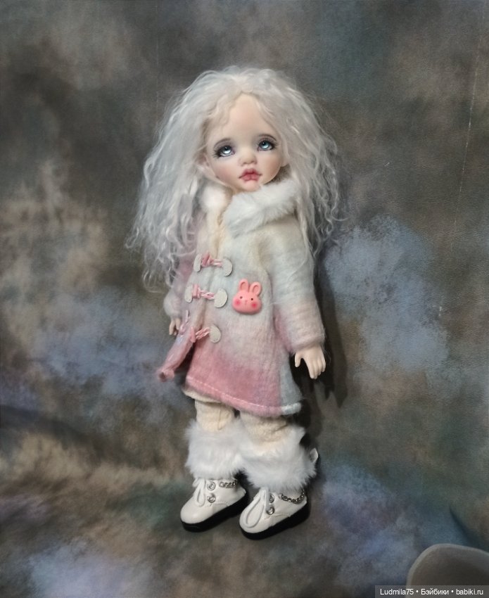 Дочь холодных ветров — Лепка авторских кукол: полимерная глина (фото 7)