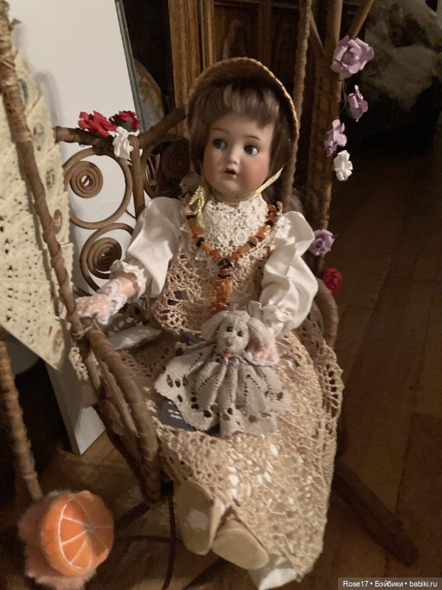 Еще немного антикварок из моей домашней коллекции кукол