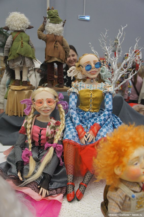 Новогодний бал кукол на Тишинке. Часть1